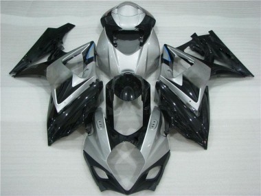 2007-2008 Grey Black Suzuki GSXR 1000 Fairings