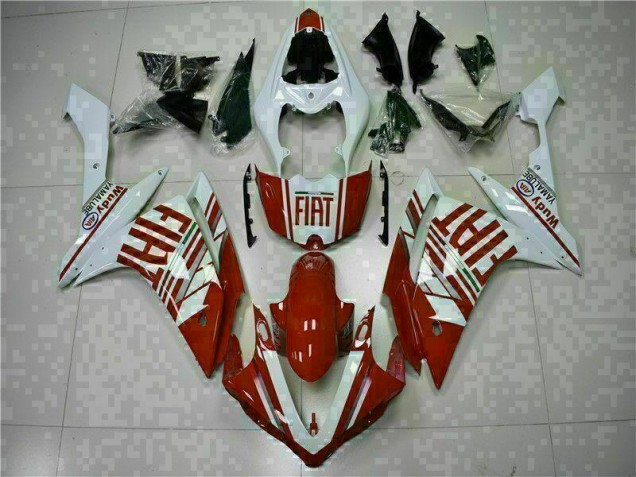 2007-2008 Red White Yamaha YZF R1 Fairings & Bodywork