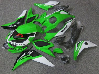 2007-2009 White Kawasaki Ninja Z1000 Fairings