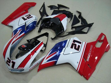 2007-2012 21 Ducati 848 1098 1198 Fairings