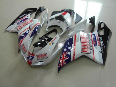 2007-2012 Ducati 848 1098 1198 Complete Fairings