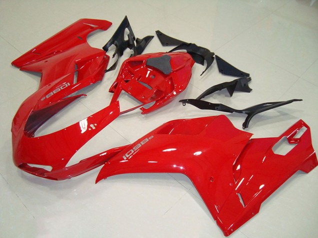 2007-2012 Red Ducati 1098 Fairings