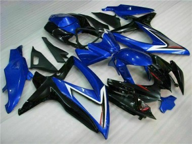 2008-2010 Blue Black Suzuki GSXR 600/750 Fairings