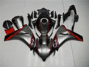 2008-2011 Grey Red Black Honda CBR1000RR Fairings