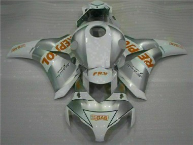 2008-2011 Silver Honda CBR1000RR Fairings