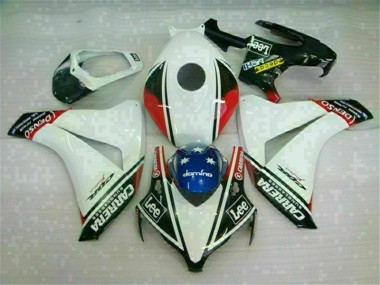 2008-2011 White Honda CBR1000RR Fairings