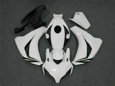 2008-2011 White Honda CBR1000RR Injection Fairings