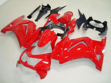 2008-2012 Original Red Kawasaki Ninja ZX250R Fairings