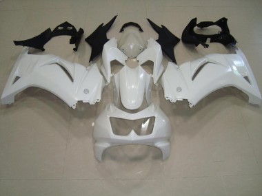 2008-2012 White Kawasaki Ninja ZX250R Fairings & Bodywork