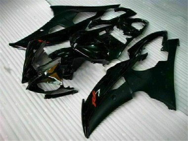 2008-2016 Black Yamaha YZF R6 Abs Fairings