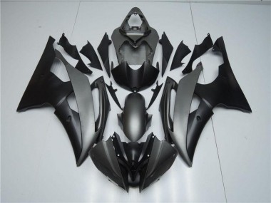 2008-2016 Grey Black Yamaha YZF R6 Fairing Kit & Bodywork