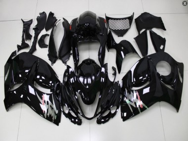 2008-2019 Glossy Black Suzuki GSXR 1300 Fairings