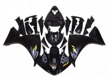 2009-2011 Black Yamaha YZF R1 Fairings