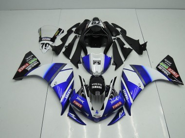 2009-2011 Blue Black Sterilgarda Yamaha YZF R1 Fairings