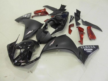 2009-2011 Matte Black Yamaha YZF R1 Fairings & Bodywork