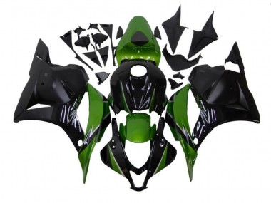 2009-2012 Green Black Honda CBR600RR Fairings