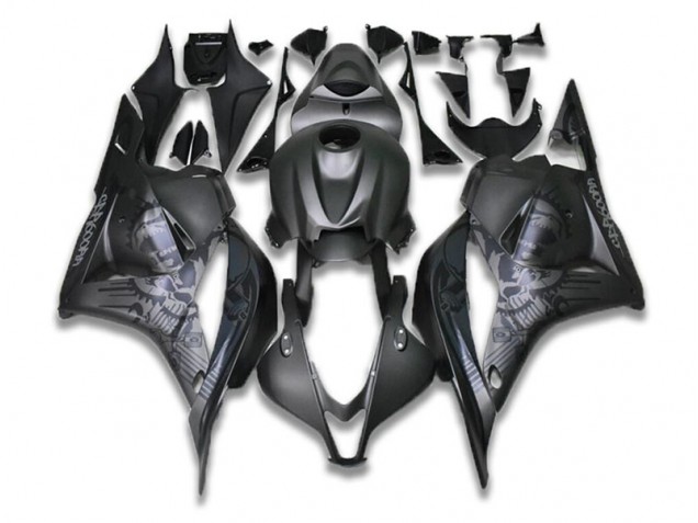 2009-2012 Grey Black Honda CBR600RR Fairings