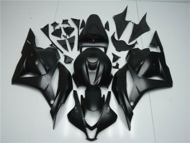 2009-2012 Matte Black Honda CBR600RR Fairings