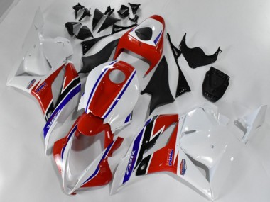 2009-2012 Red White Blue Honda CBR600RR Fairings