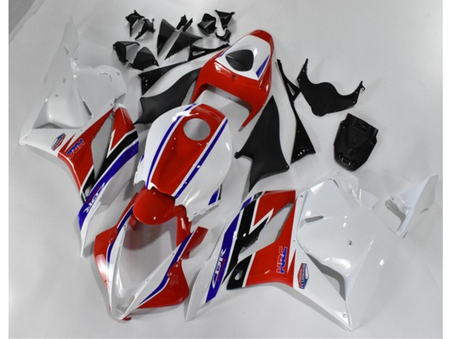 2009-2012 Red White Blue Honda CBR600RR Fairings