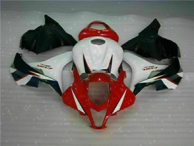 2009-2012 Red White Honda CBR600RR Fairings