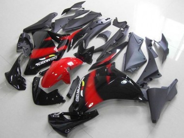 2011-2013 Black Red Honda CBR250RR Fairings