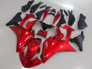 2011-2013 Red Matte Black Honda CBR250RR Fairings