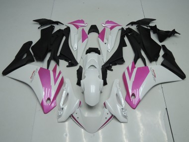 2011-2013 White Pink Honda CBR250RR Fairings