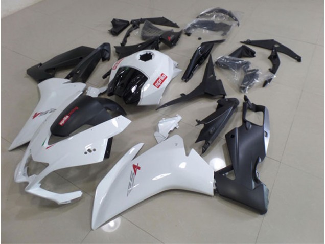 2011-2014 White Black Aprilia RS4 50 125 Fairings