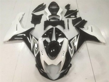 2011-2020 Black White Suzuki GSXR 600/750 Abs Fairing Kits