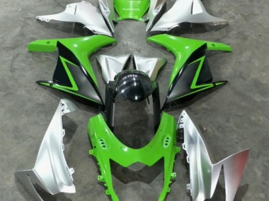 2011-2020 Green Silver Suzuki GSXR 600/750 Fairings