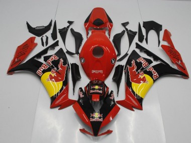 2012-2016 Black Red Bull Honda CBR1000RR Fairings