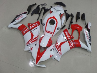 2012-2016 Red and White Supreme Honda CBR1000RR Fairings