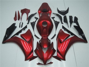 2012-2016 Red Black Honda CBR1000RR Injection Fairings