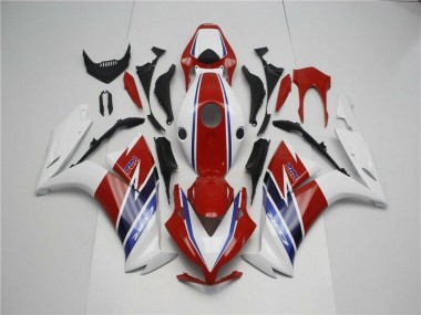 2012-2016 Red White Blue Honda CBR1000RR Fairings