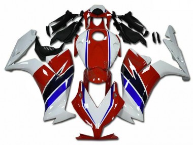 2012-2016 Red White Honda CBR1000RR Injection Fairings