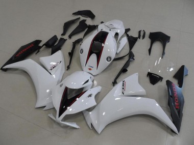 2012-2016 White and Matte Black OEM Style Honda CBR1000RR Fairings