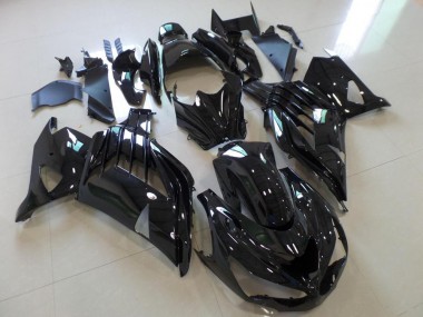 2012-2019 Glossy Black Kawasaki Ninja ZX14R Fairings