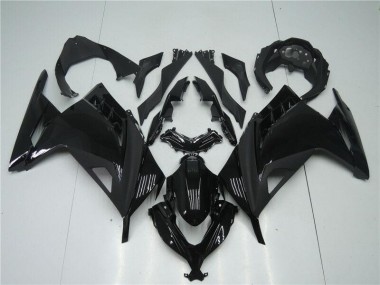 2013-2016 Glossy Matte Black Kawasaki Ninja EX300 Fairings