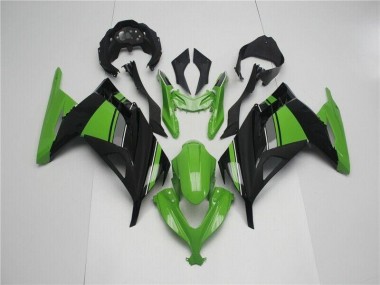 2013-2016 Green Black Kawasaki Ninja EX300 Fairings & Bodywork