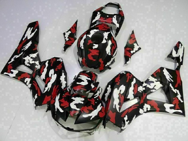 2013-2019 Red White Black Honda CBR600RR Fairings